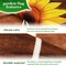 G128 Combo Pack: Garden Flag Stand Black 36 in x 16 in & Garden Flag Everyday Decoration Home Sunflower on Rustic Wood 12"x18" Double-Sided Blockout Fabric
